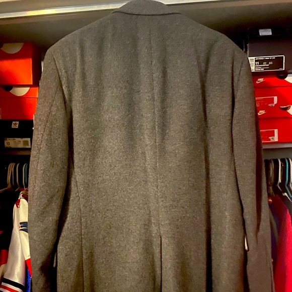 Jos A Bank Men’s 100% Camel Hair Grey Sport Coat Size 42R - Picture 7 of 7